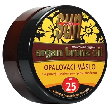 Opaľovacie maslo Argan oil OF 25 200 ml